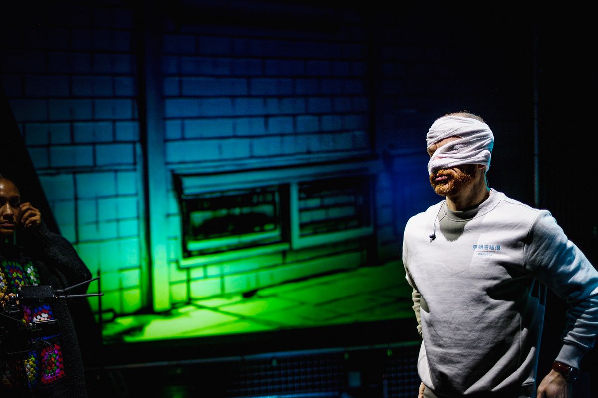 War of the Worlds Rehearsal photo