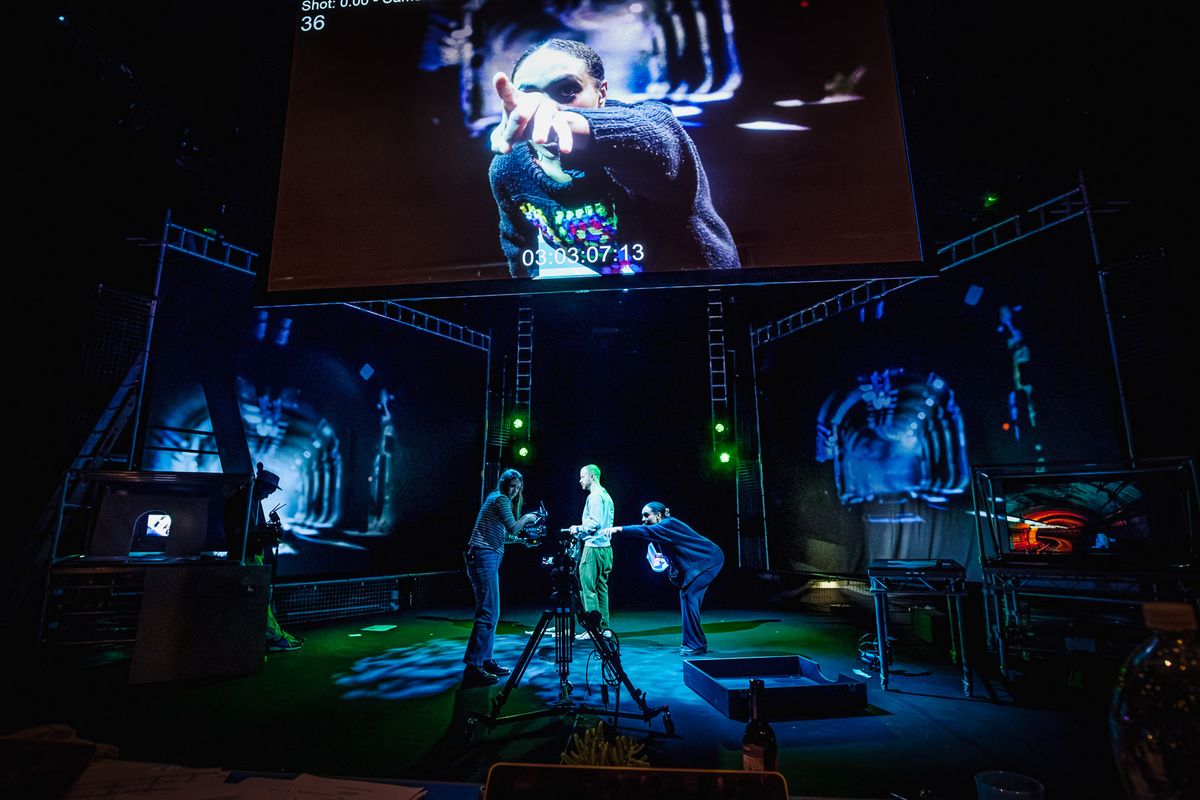 War of the Worlds Rehearsal photo