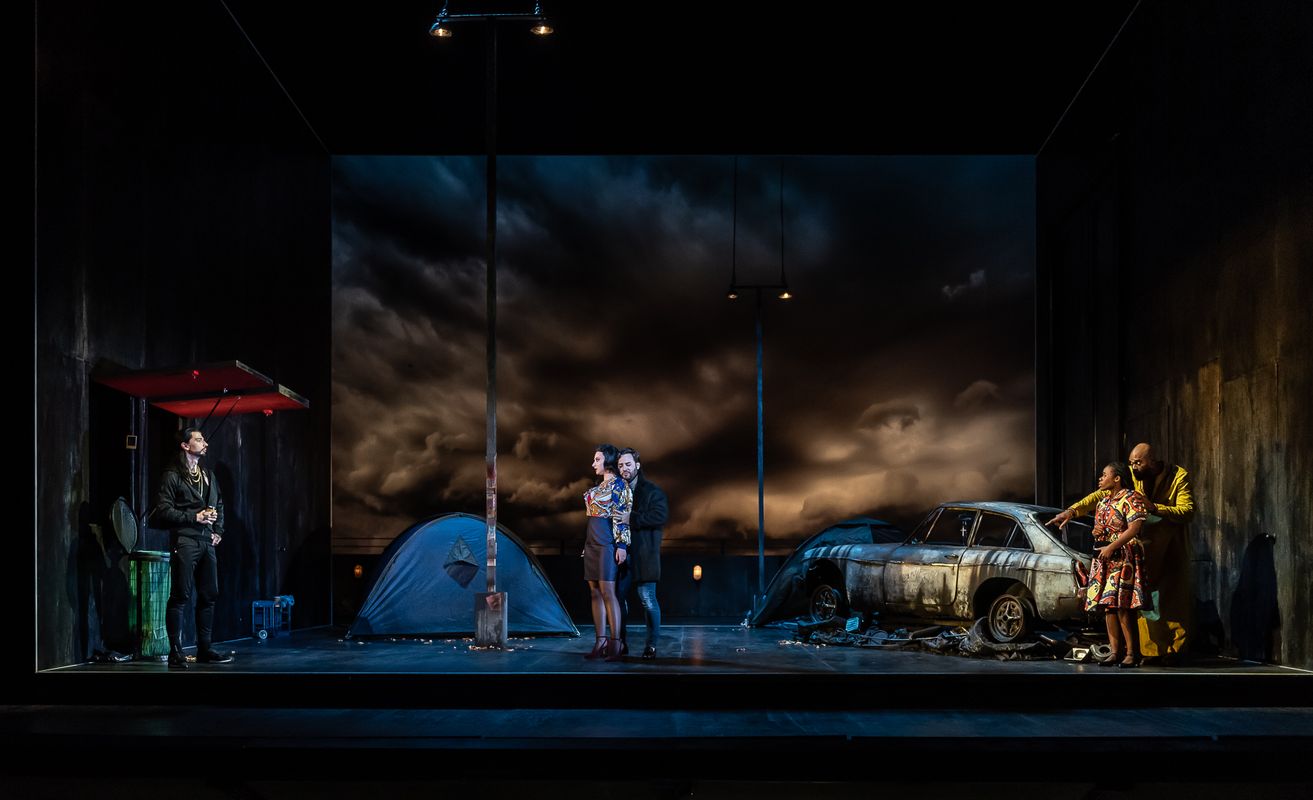 Callum Thorpe as Sparafucile, Alyona Abramova as Maddalena, Roman Arndt as Duke of Mantua, Jasmine Habersham as Gilda and Eric Greene as Rigoletto