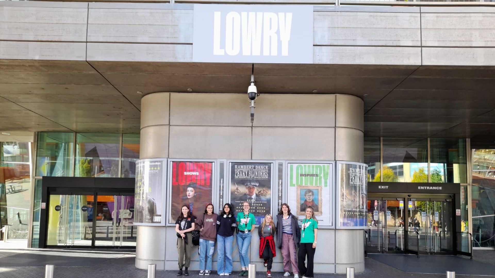 Speak Up Ambassadors after their first session at Lowry