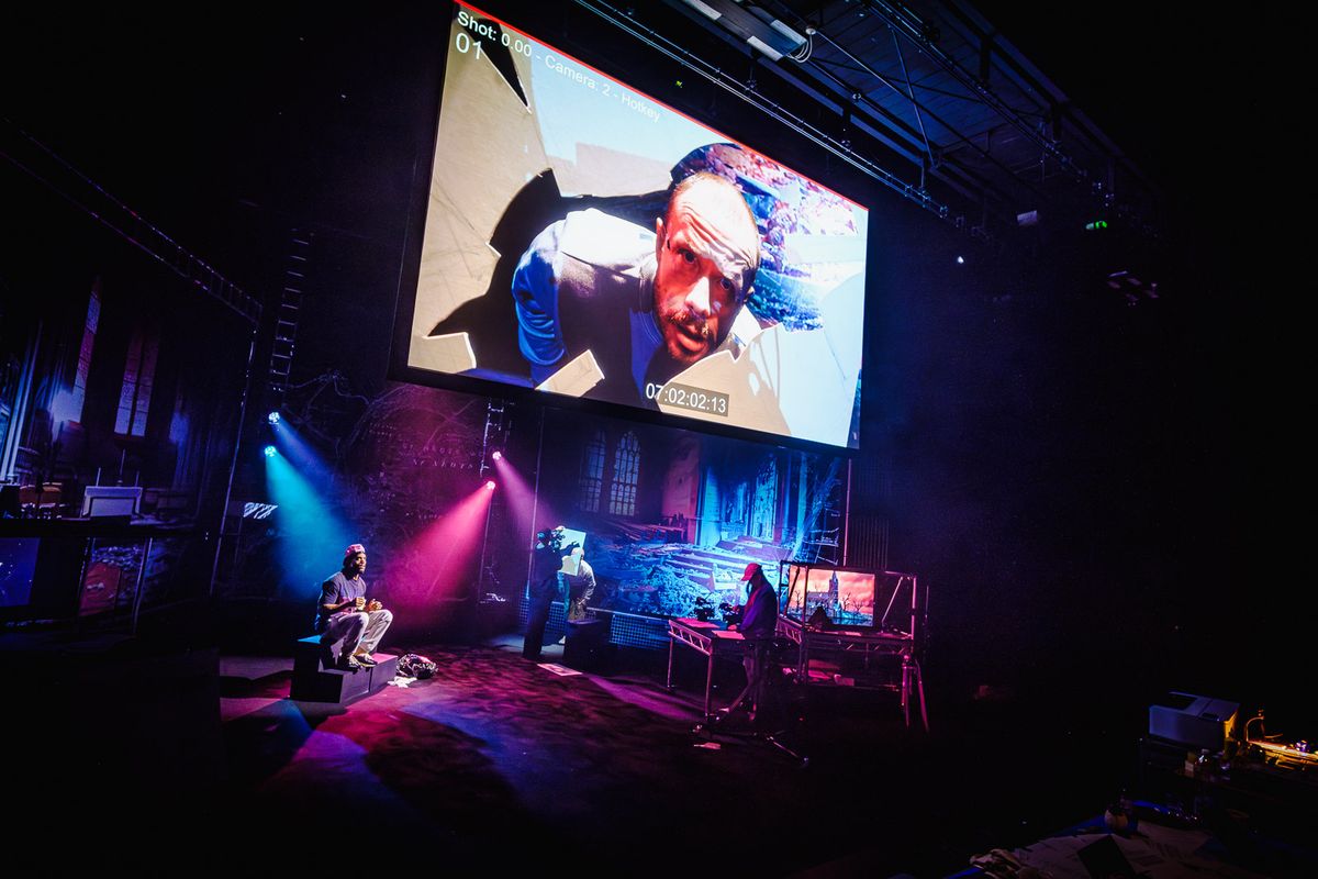 War of the Worlds Rehearsal photo