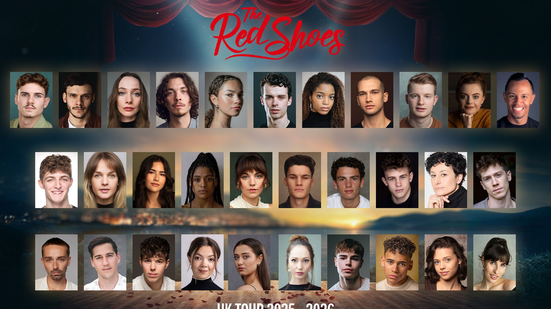 FULL CAST AND TOUR DATES ANNOUNCED FOR  MATTHEW BOURNE’S DOUBLE OLIVIER AWARD-WINNING  SMASH HIT PRODUCTION OF THE RED SHOES