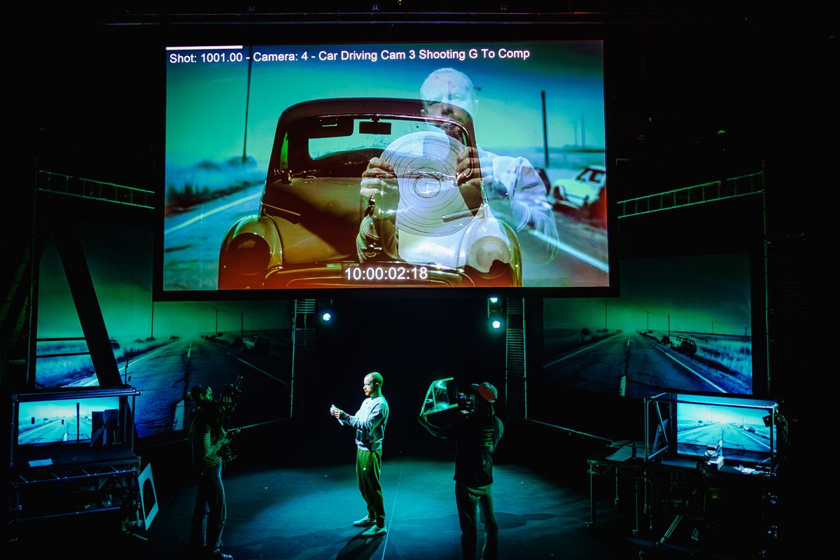 War of the Worlds Rehearsal photo