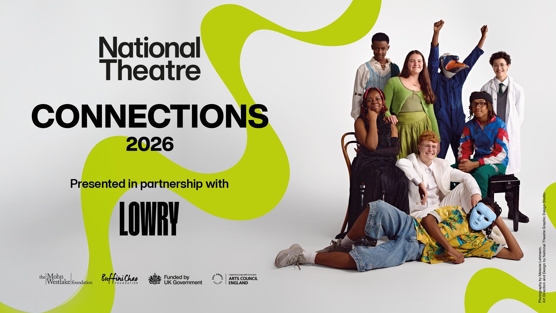 SALFORD’S LOWRY TO HOST NATIONAL THEATRE’S CONNECTIONS FESTIVAL AS IT IS STAGED OUTSIDE LONDON FOR THE FIRST TIME 
