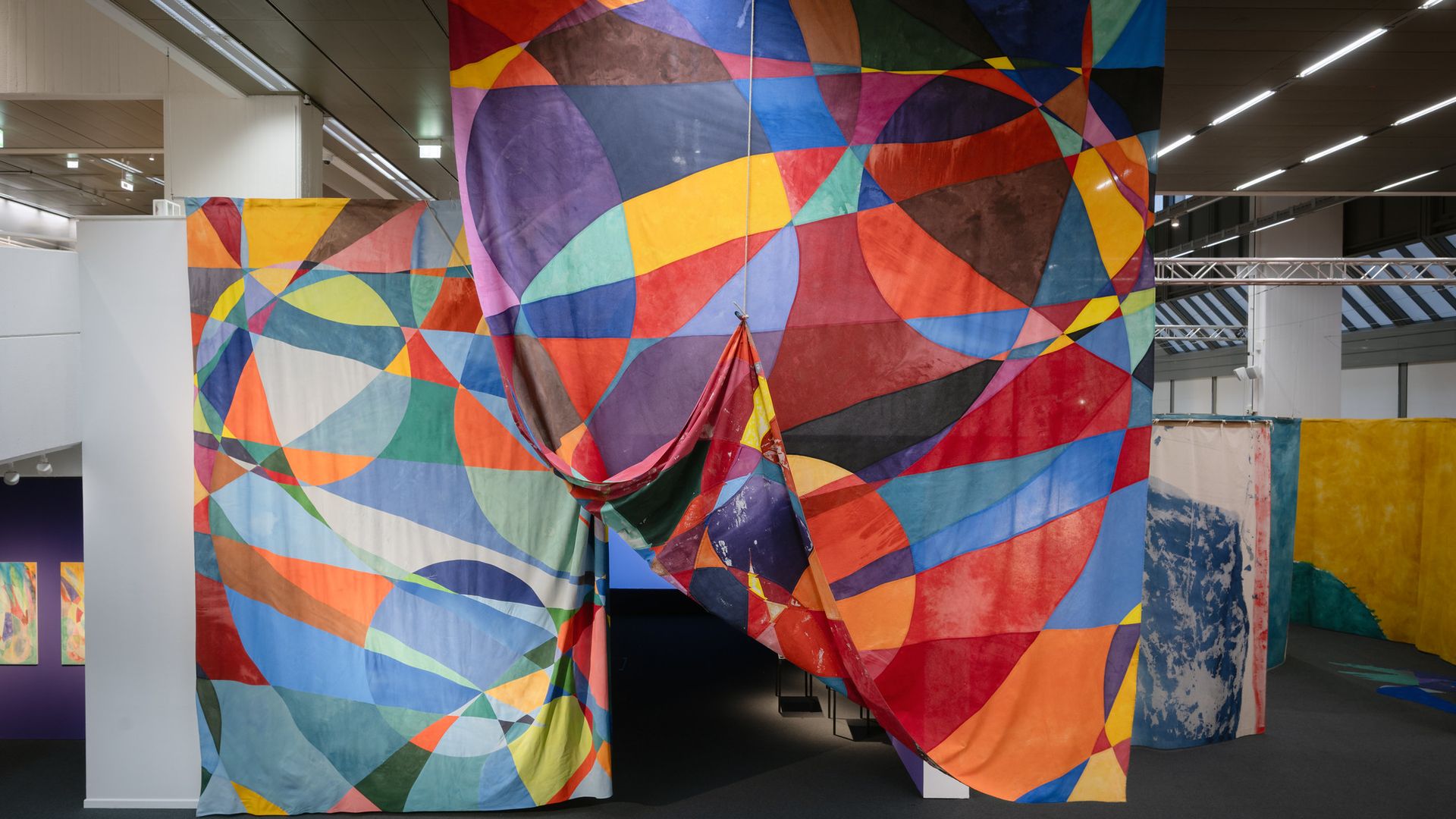 Ulla von Brandenburg, installation view Thoughts Are Things (Day and Night), 2024 -25,