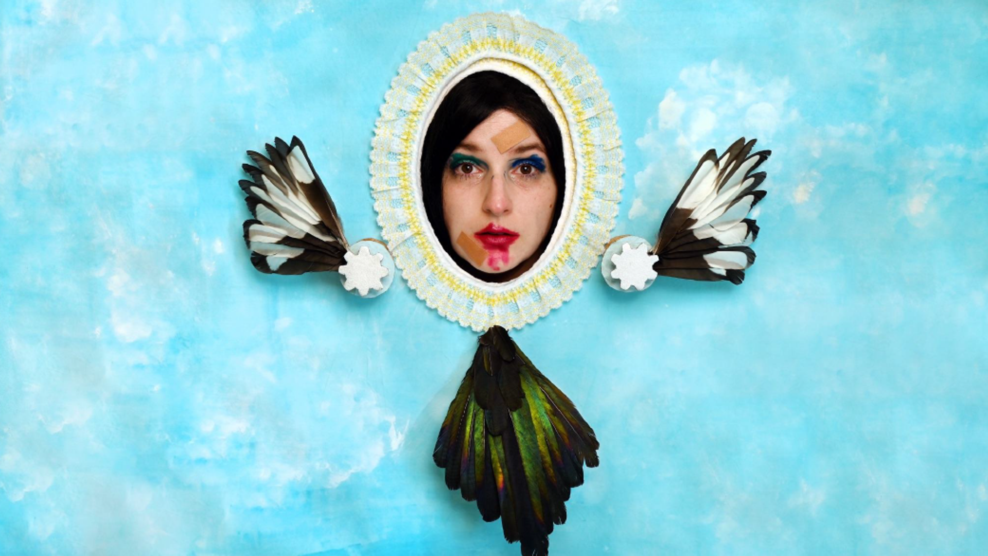 Bed-bound artist Corinne presents The Severed Wing