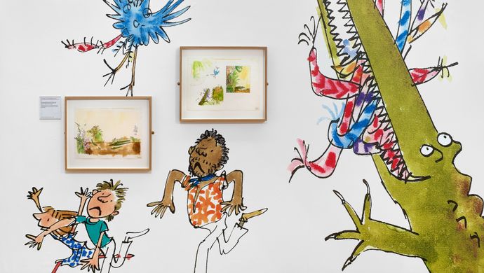 Quentin Blake Inspired Drawing Class