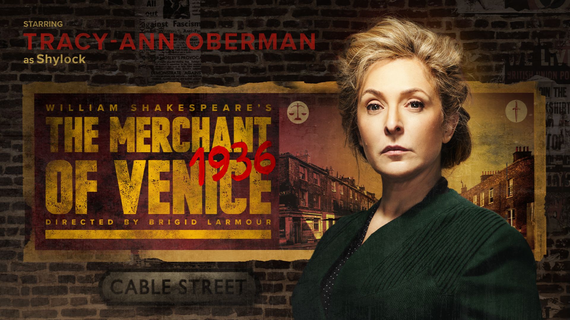 HEADING TO LOWRY IN 2025: JOSEPH MILLSON JOINS  TRACY-ANN OBERMAN IN THE CRITICALLY ACCLAIMED THE MERCHANT OF VENICE 1936 