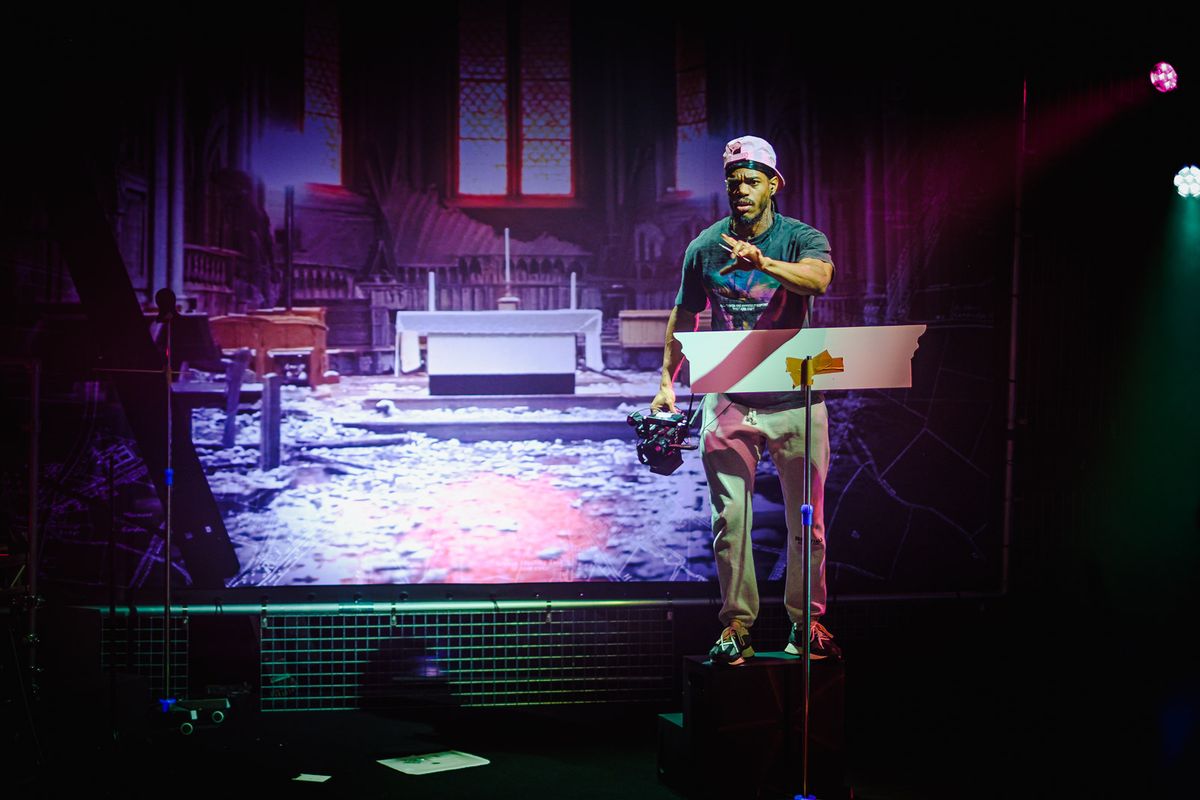 War of the Worlds Rehearsal photo